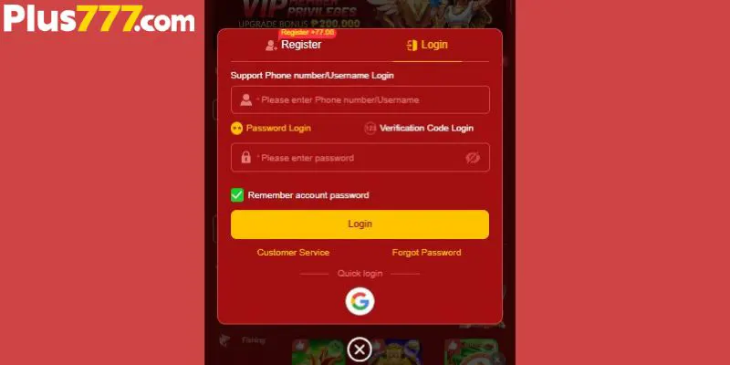 Plus777 App